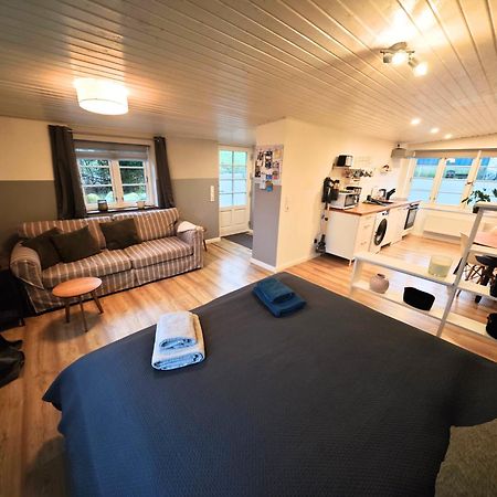 Ferienwohnung Diekblick - Kleiner Deichhof Hattstedtermarsch Bagian luar foto