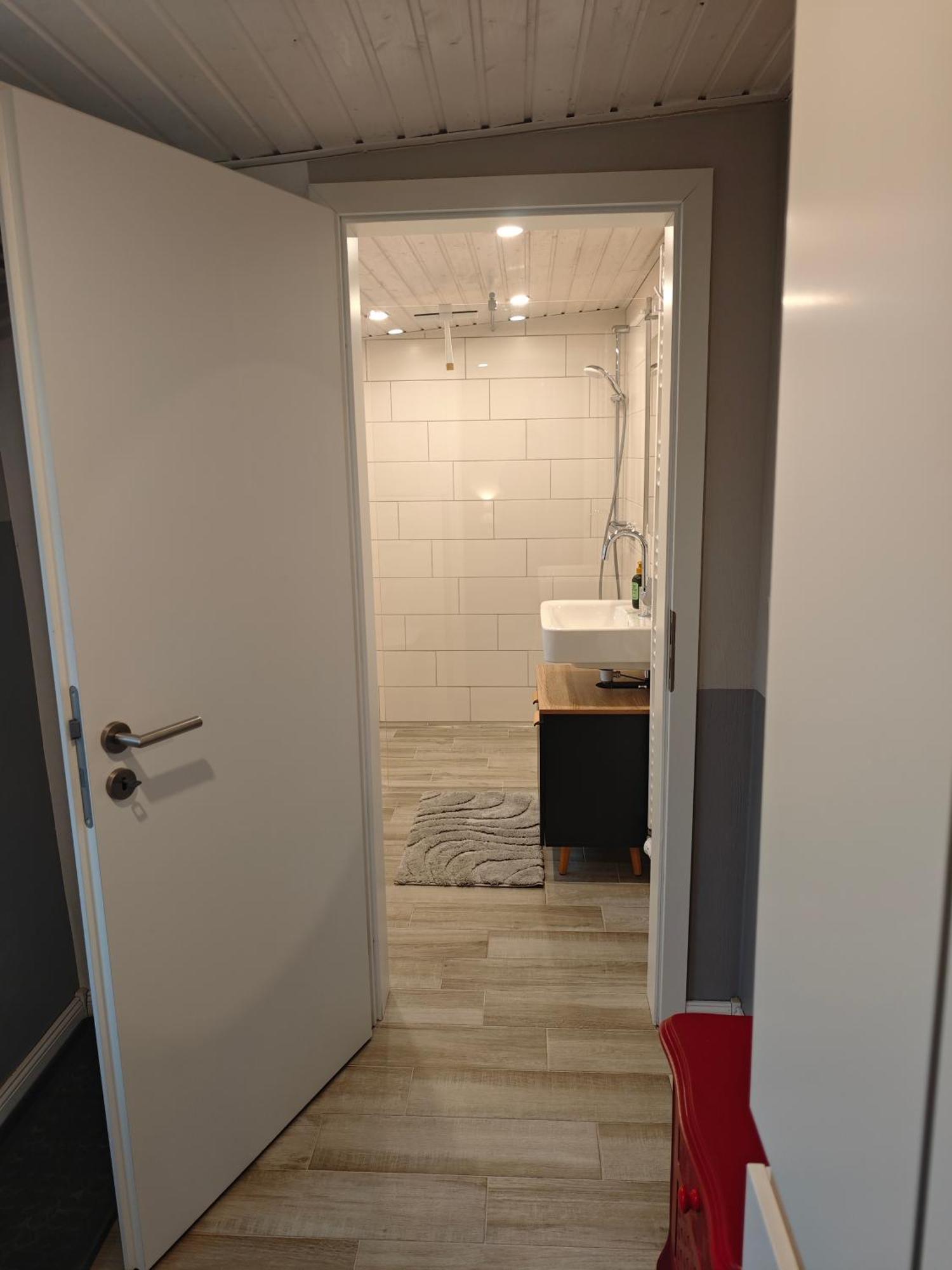 Ferienwohnung Diekblick - Kleiner Deichhof Hattstedtermarsch Bagian luar foto