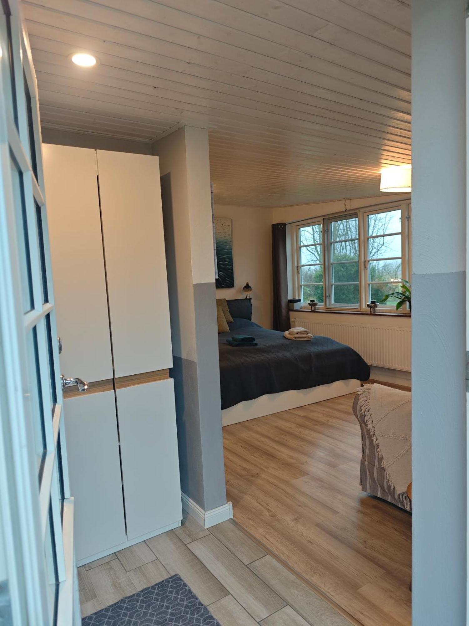 Ferienwohnung Diekblick - Kleiner Deichhof Hattstedtermarsch Bagian luar foto