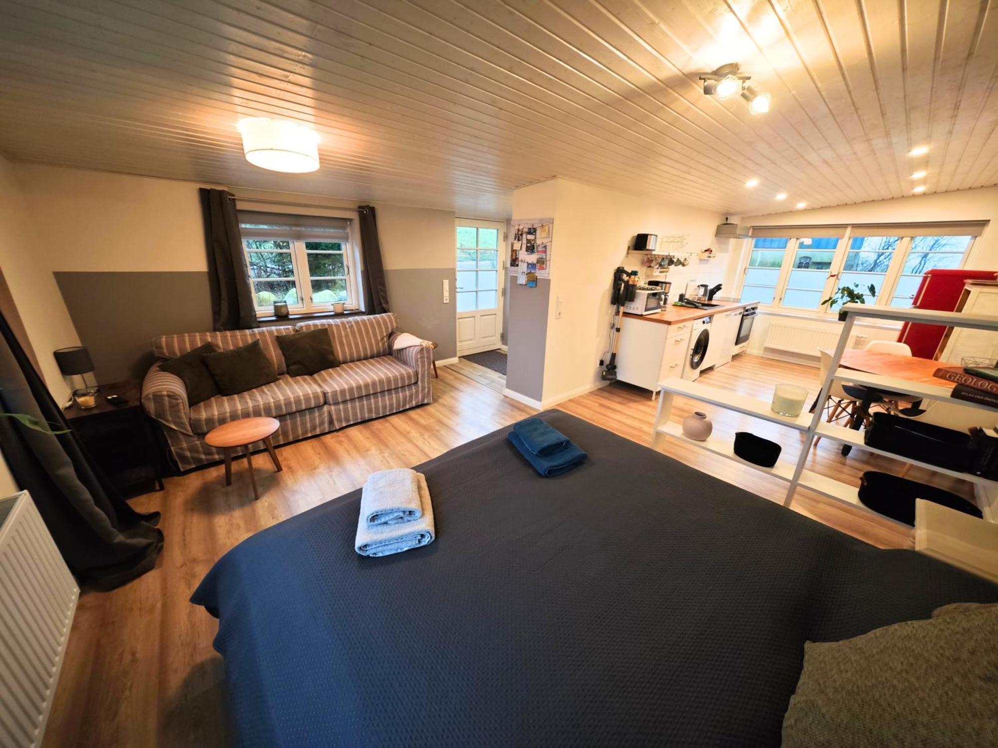 Ferienwohnung Diekblick - Kleiner Deichhof Hattstedtermarsch Bagian luar foto